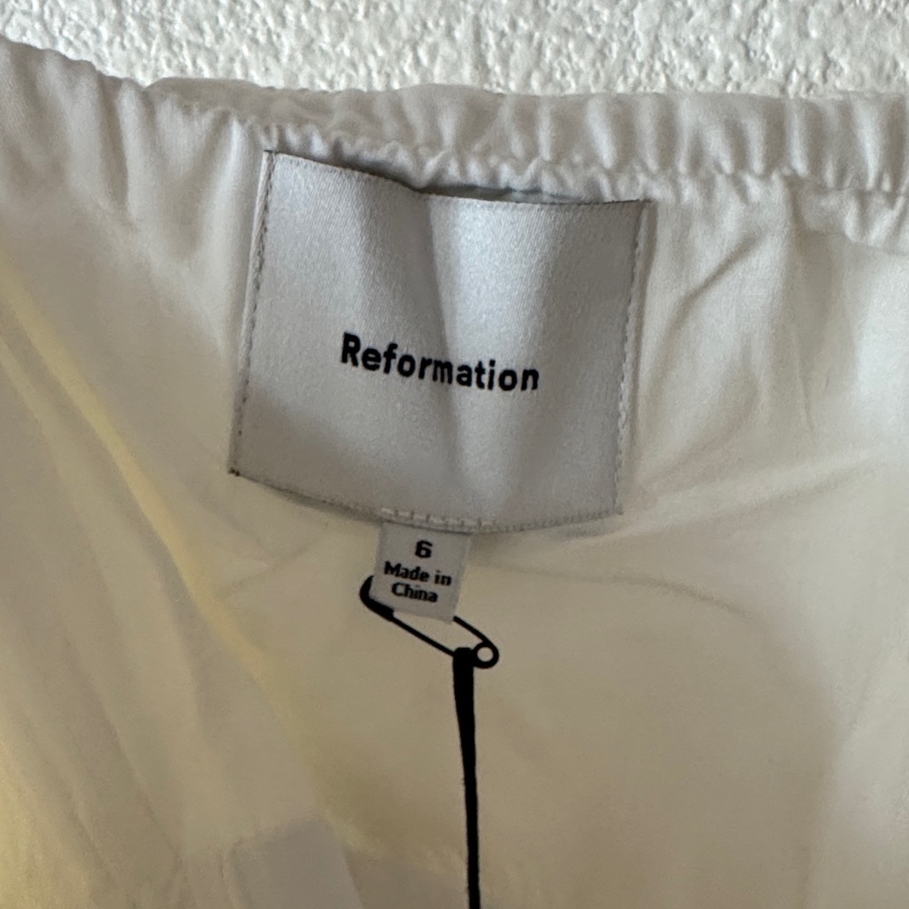 NWT Reformation Ashlyn Strapless Top - Picture 7 of 9